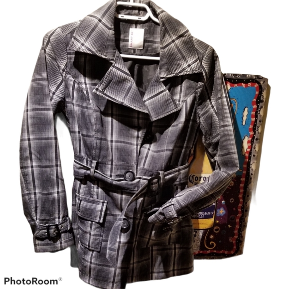 SMART SET Trench Coat (Size Small) - Picture 9 of 9